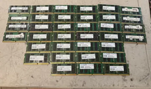 Lot of 35 - 16GB Laptop Memory DDR4 MIXED BRANDS/SPEEDS 3200AA/2400/2666V