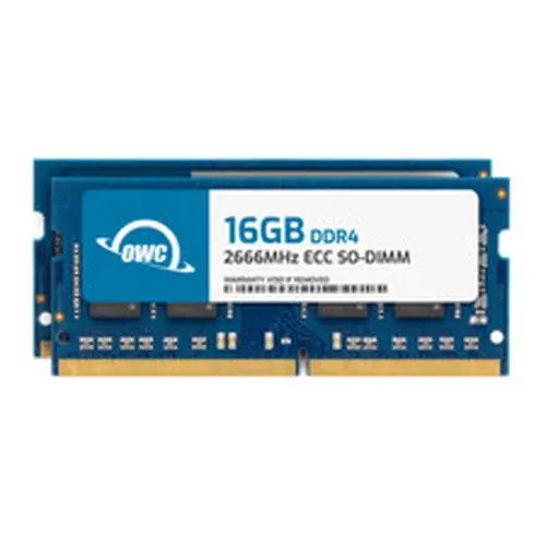 OWC 32GB (2x16GB) DDR4 2666MHz 2Rx8 ECC Unbuffered SODIMM 260pin Memory RAM