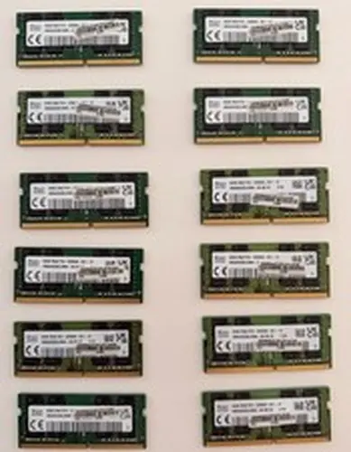 SK Hynix 384GB DDR4 Laptop RAM Lot 12x32GB PC4-3200AA 3200MHz SODIMM