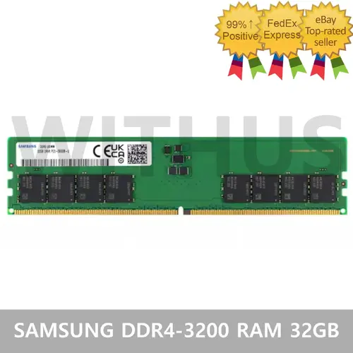 SAMSUNG DDR4-3200 PC4-25600 UDIMM Desktop Memory RAM 32GB