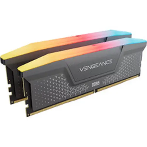 Corsair VENGEANCE RGB 32GB (2x16GB) DDR5 DRAM 6000MT/s CL36 Memory Kit (Gray)