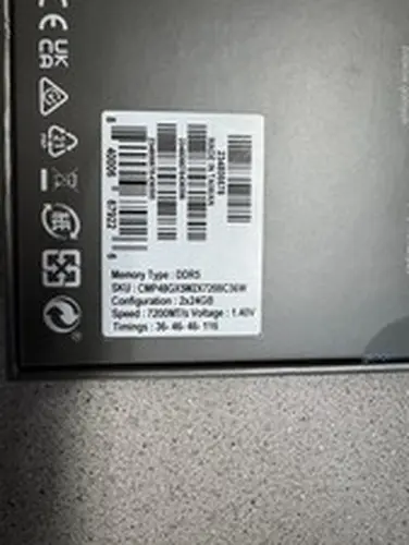 CORSAIR DOMINATOR TITANIUM 48GB (2 x 24GB) DDR5-72000 DIMM RGB Memory