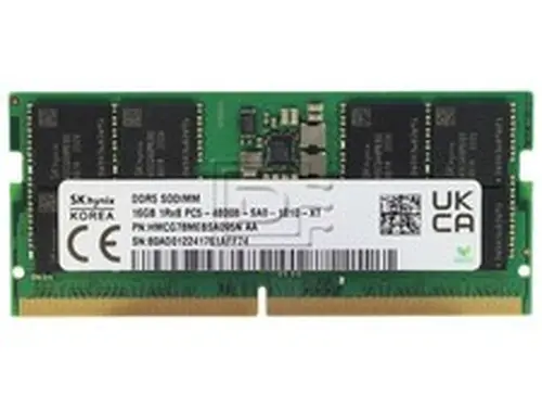 Sk Hynix HMCG78MEBSA095N DDR5 16GB (1x16GB) SODIMM Laptop Memory 4800MHz
