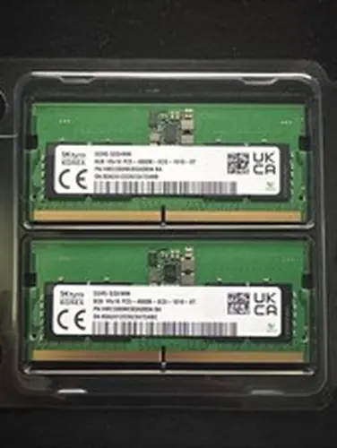 Sk Hynix 16GB KIT (2x8GB) DDR5 4800 SODIMM Laptop RAM Memory PC5-4800B 1Rx8