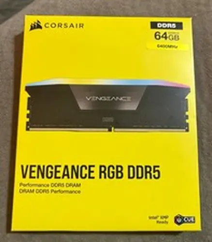 Corsair Vengeance CMH64GX5M2B6000Z40 memory module 64 GB 2 x 32 GB DDR5 6000 MHz