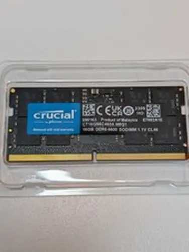 Crucial 16GB 1x16GB DDR5 5600 CL46 SODIMM Laptop Memory PC5-44800