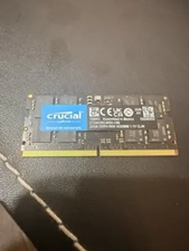Crucial 24GB 1x24GB DDR5 5600 CL46 Laptop SO-DIMM Memory/ RAM