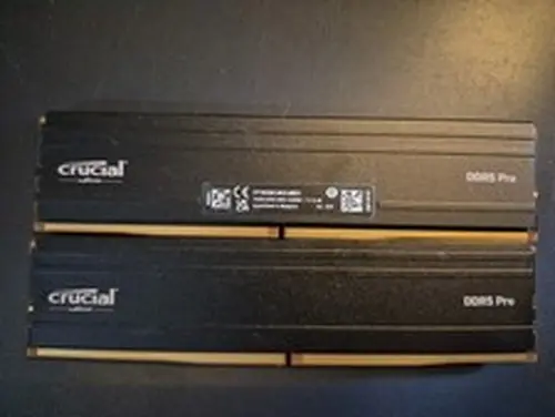 Crucial Pro 16GB DDR5 5600Mhz Desktop UDIMM RAM X2