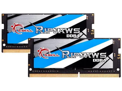 G. SKILL Ripjaws Series 16GB (2 x 8GB) 260-Pin DDR4 SO-DIMM DDR4 3200 (PC4 25600) Laptop Memory Model F4-3200C22D-16GRS