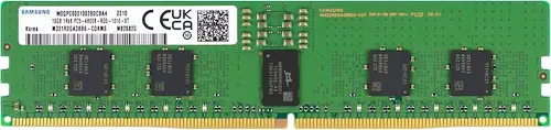 Samsung Samsung 16GB DDR5 4800MHz PC5-38400 ECC RDIMM 1Rx8 Single Rank 1.1V Registered DIMM 288-Pin Server RAM Memory M321R2GA3BB6-CQK