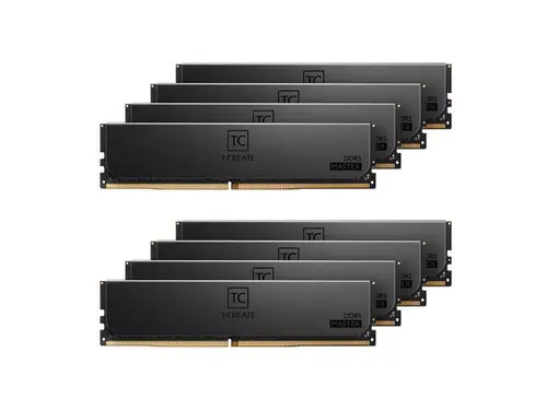 TEMAGROUP CTCMD5192G6000HC32AOC01 T-Create Master 192GB kits(24GBx8) DDR5 6000 (PC5-48000) Overclock ECC RDIMM CL32 1.4V One-rank Server Memory...