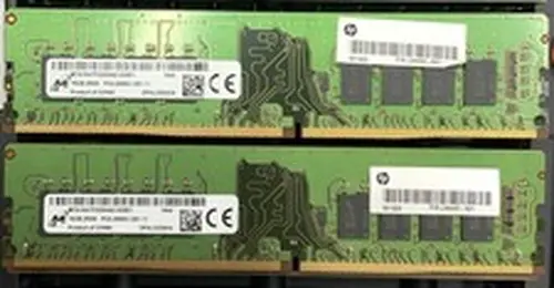 Micron 32GB (2x 16GB) 2RX8 PC4-2666V UDIMM DDR4 Memory | MTA16ATF2G64AZ-2G6E1