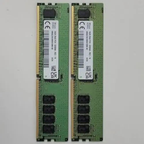 Lot of 2 SK Hynix 16GB PC4-3200 DDR4-3200MHz RAM HMA8G78EXNRA199N Desktop Memory