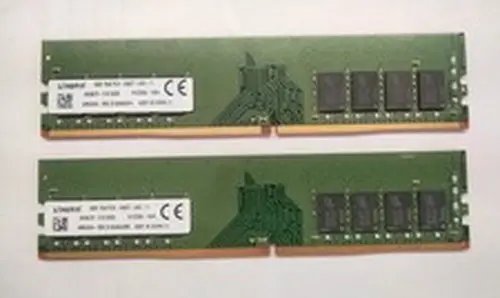 Kingston 16GB (2x8GB) 1Rx8 PC4-2400T-UA2-11 DDR4 Desktop Memory