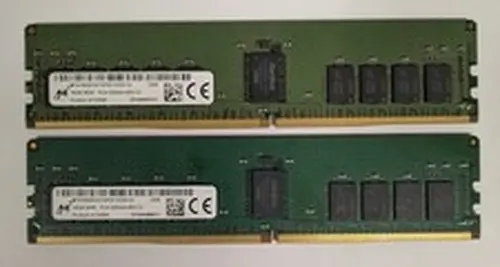 Micron 32GB (2x16GB) DDR4-3200 PC4-3200AA RDIMM ECC Registered Server Memory Kit
