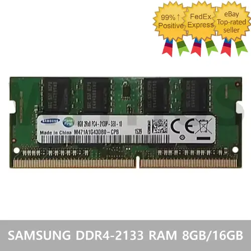 SAMSUNG DDR4-2133 PC4-17000 SO-DIMM Laptop Memory RAM 8GB/16GB