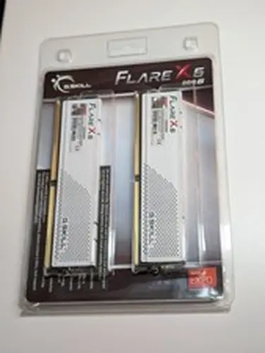 G.Skill Flare X5 32GB 2x16GB DDR5 6000 CL28 AMD EXPO White Desktop Memory