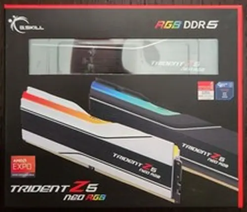 NEW G.SKILL TRIDENT Z5 NEO RGB 96GB (2 x 48GB) DDR5 CL28 6000MHZ RAM MEMORY