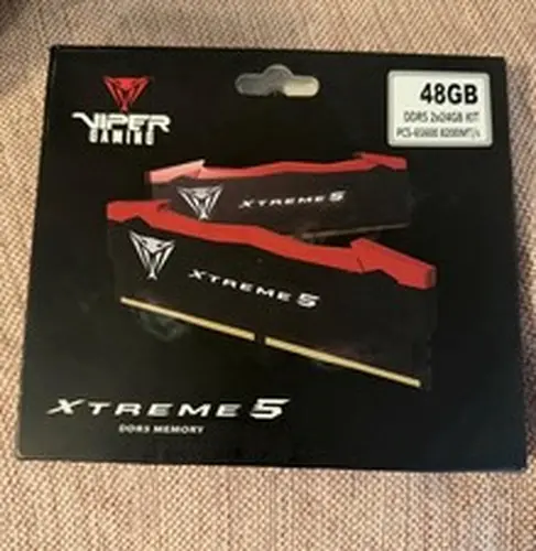 Brand New Viper Gaming Xtreme 5 DDR5 DIMM 48GB (2x24GB) 8200MT/s Memory Kit