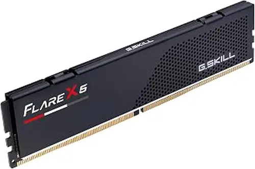 G.SKILL Flare X5 Series DDR5 RAM (AMD EXPO) GB (1x16GB) 6000MT/s CL30-38-38-96 1.35V Desktop Computer Memory U-DIMM - Matte Black (F5-6000J3038F16GH1-FX5)