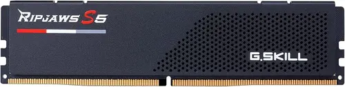 G.SKILL Ripjaws S5 Series DDR5 RAM (Intel XMP 3.0 & AMD Expo) 16GB (1x16GB) 6000MT/s CL36-36-36-96 1.35V Desktop Computer Memory U-DIMM - Matte Black (F5-6000J3636F16GX1-RS5K)