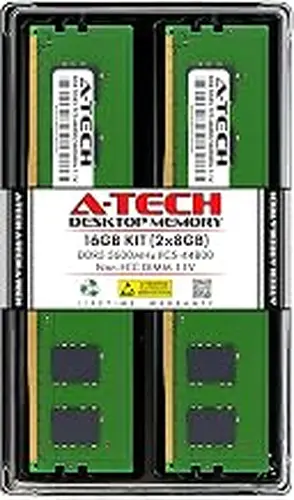 A-Tech 16GB Kit (2x8GB) RAM for Dell OptiPlex 7010 SFF Plus, 7010 Tower Plus, 7020 SFF Plus, 7020 Tower Plus | DDR5 5600MHz PC5-44800 DIMM 1.1V 288-Pin Non-ECC UDIMM Memory Upgrade