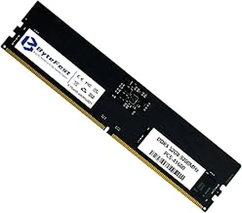 DDR5 RAM 32GB 5200MHz PC5-41600 CL42 UDIMM 1.1V 288 Pin Compatible Desktop Computer Upgrade Memory Module RAM