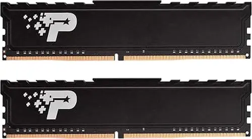 Patriot Memory Signature Premium DDR5 RAM 32GB (2X16GB) 5600MHz CL46 UDIMM W/HS Desktop Memory Kit - PSP532G5600KH1