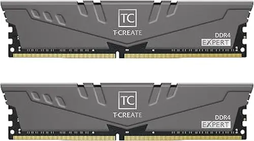 TEAMGROUP T-Create TTCED432G32G3200HC16FDC01 Expert Overclocking 10L DDR4 32GB 3200MHz (PC4 25600) CL16 Desktop RAM Memory Module