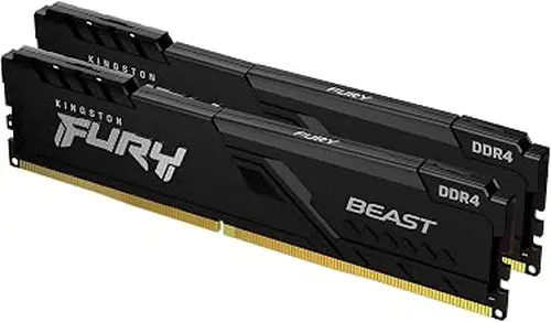 Kingston Technology Corp. 16GB 3200MHz DDR4 CL16 DIMM (Kit of 2) FURY Beast Black