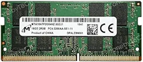 Micron 16GB 3200MHz SODIMM DDR4 Memory Module