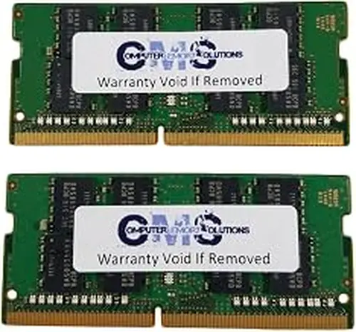 CMS 32GB (2X16GB) DDR4 25600 3200MHz Non ECC SODIMM Memory Ram Upgrade Compatible with Dell/Alienware® Inspiron 15 (5505), 15 (5508), 15 (5509), 16 (7610), 17 (7706) 2-in-1 - D114