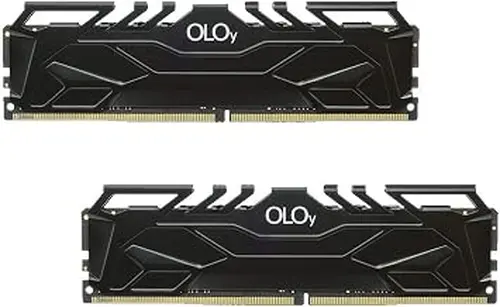 OLOy DDR4 RAM 16GB (2x8GB) Black Owl 3200 MHz CL22 1.2V 288-Pin Desktop UDIMM (MD4U0832220BHKDA)