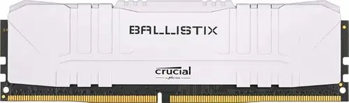Crucial Ballistix DDR4-2666 8GB/1G x 64 CL16 Desktop Gaming Memory (White)