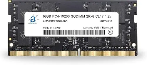 Adamanta 16GB (1x16GB) Memory Upgrade Compatible for 2017 Apple iMac 27" Retina 5K Display & iMac 21.5” Retina 4k Display DDR4 2400MHz PC4-19200 SODIMM 2Rx8 CL17 1.2v Dual Rank RAM DRAM