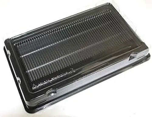 Package Tray with Cover fit 50PCs Long DIMM (DDR, DDR2, DDR3, DDR4 or DDR5 Desktop OR Server) ESD Package - Pack of 2