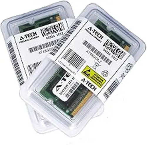 A-Tech 4GB Kit (2x2GB) RAM for Toshiba Satellite L505-ES5011, L505-ES5012, L505-ES5015, L505-ES5016, L505-ES5018, L505-LS5014, L505-LS5017, L505-LS5021 | DDR3 1066MHz SODIMM PC3-8500 Memory Upgrade