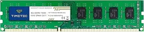 Timetec 8GB DDR3 1600MHz(DDR3-1600) PC3-12800 Non-ECC Unbuffered 1.5V CL11 2Rx8 Dual Rank 240 Pin UDIMM Desktop PC Computer Memory RAM Module Upgrade