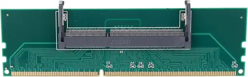 DDR3 Laptop SO-DIMM to Desktop DIMM Memory RAM Connector Adapter DDR3 New Adapter of Laptop Internal Memory to Desktop RAM, Green, 159778