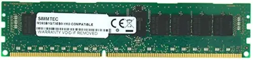 Simmtec 8GB Replacement for Samsung M393B1G73EB0-YK0 - DDR3/DDR3L 1600MHz PC3-12800 ECC Registered RDIMM 2rx8 1.35v - Single Server Memory Ram Stick- Not for Desktop
