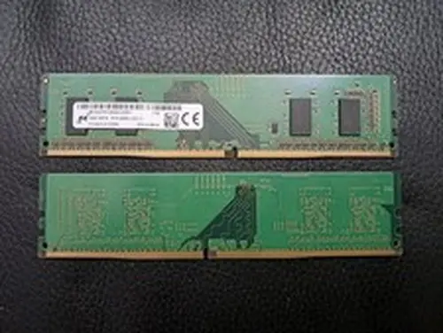 Micron 4GB PC4-2666V DDR4 1Rx16 Desktop PC Memory (MTA4ATF51264AZ-2G6E1)