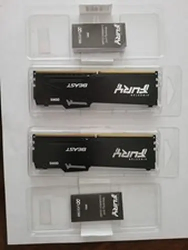 Kingston FURY Beast RGB 16GB (2 x 8GB Modules) DDR5 RAM - KF552C40BBAK2-16