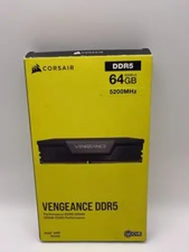 Corsair Vengeance 64GB (2x32GB) DDR5 5200MHz CL40 Desktop RAM Memory Kit Black