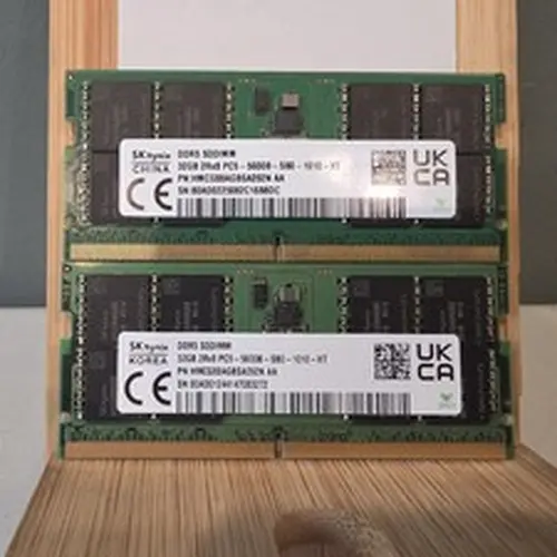 SK Hynix 32GB DDR5 RAM 5600MHz 2Rx8 262-Pin Laptop Memory SODIMM SB0-1010-XT AA