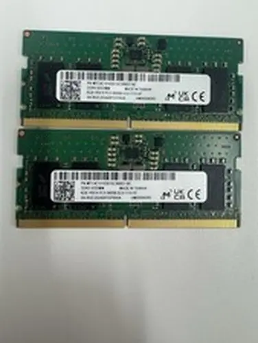 2x 8GB DDR5 5600MHz PC5-5600B SODIMM Laptop RAM Micron MTC4C10163S1SC56BD1