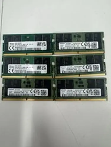 6x 32GB DDR5 5600MHz PC5-5600B SODIMM Laptop RAM SK Hynix Samsung Mixed Lot