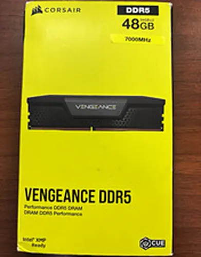 Corsair Vengeance DDR5 48GB (2x24GB) 7000MHz DIMM Intel XMP CMK48GX5M2B7000C40