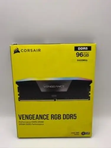 CORSAIR Vengeance RGB DDR5 RAM 96GB (2x48GB) 6400MHz CL32