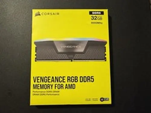 Corsair Vengeance RGB DDR5 32GB (2x16GB) 6000MHz DIMM CMH32GX5M2B6000C30K