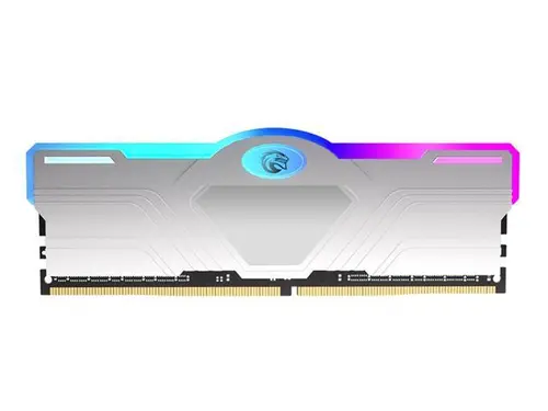 KingSpec DDR4 RAM RGB 8GB Memory Module 3600 MHz 288-Pin 1.35V UDIMM with Silver Heat Dissipation Vest for Computer Desktop PC Memories Module Gaming